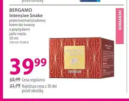 Hebe Przeciwzmarszczkowy krem do twarzy z peptydami jadu węża BERGAMO Intensive Snake oferta