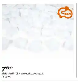 Empik Białe płatki róż w woreczku oferta