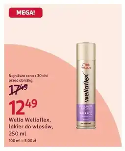 Rossmann Lakier do włosów Wella Wellaflex oferta