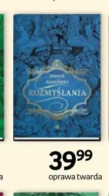 Empik Książka Rozmyślania oprawa twarda oferta