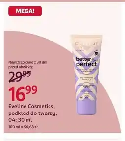 Rossmann Podkład do twarzy Eveline Cosmetics Better Than Perfect 04 oferta