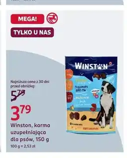 Rossmann Karma uzupełniająca dla psów Winston oferta
