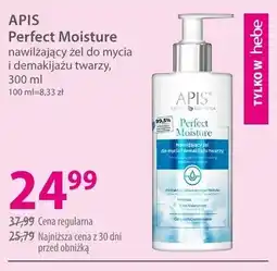 Hebe Nawilżający żel do mycia i demakijażu twarzy APIS Perfect Moisture oferta