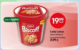 Żabka Lody Lotus Biscoff oferta