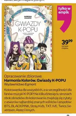 Empik Kolorowanka Harmonia Kolorów. Gwiazdy K-POPU oferta