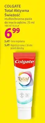 Hebe Multiochronna pasta do mycia zębów COLGATE Total Aktywna Świeżość oferta