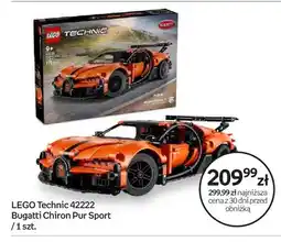 Empik Klocki LEGO Technic 42222 Bugatti Chiron Pur Sport oferta