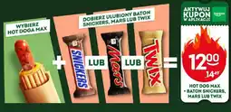 Żabka Zestaw Hot Dog MAX + baton Snickers oferta
