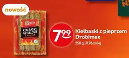 Żabka Kiełbaski grillowe z pieprzem Drobimex oferta