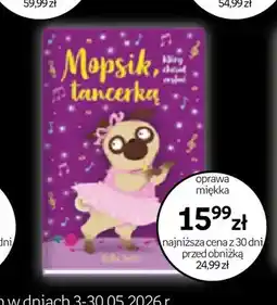 Empik Książka Mopsik tancerka oprawa miękka oferta