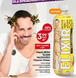 Żabka Napój Vitamin Water IBISH Elixir Młodości o smaku ananas, karambola i liczi oferta