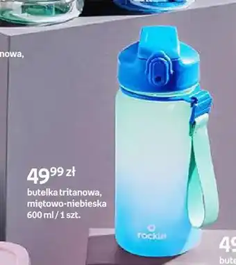 Empik Butelka tritanowa Rockle miętowo-niebieska oferta