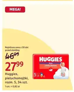 Rossmann Pieluchomajtki Huggies rozm. 5 oferta
