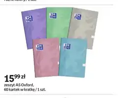 Empik Zeszyt A5 Oxford 60 kartek w kratkę oferta