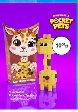 Empik Klocki konstrukcyjne Mini Waffle Pocket Pets Żyrafa oferta