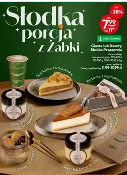 Żabka Ciasto Szarlotka z kruszonką Słodka Pracownia oferta