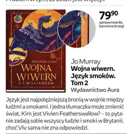 Empik Książka Wojna wiwern. Język smoków. Tom 2 Jo Murray oprawa twarda, barwione brzegi oferta