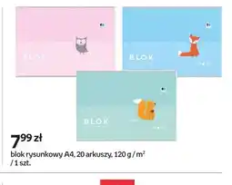 Empik Blok rysunkowy A4 20 arkuszy 120 g/m² oferta