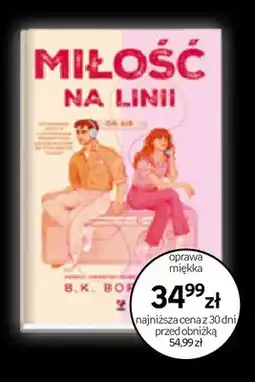Empik Książka Miłość na linii oprawa miękka oferta