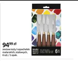 Empik Zestaw noży i szpachelek malarskich stalowych Liquitex Basics oferta