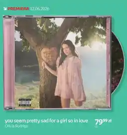 Empik Płyta CD Olivia Rodrigo you seem pretty sad for a girl so in love oferta