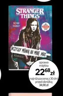 Empik Książka Stranger Things Wszyscy mówią na mnie Max oprawa miękka oferta