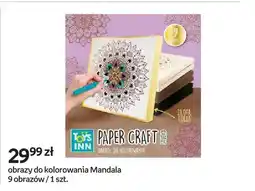 Empik Obrazy do kolorowania Mandala Toys Inn Paper Craft Studio oferta