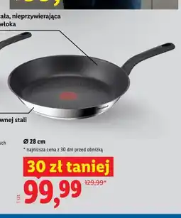 Lidl Patelnia TEFAL Duetto 28 cm oferta