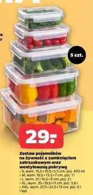 Netto Zestaw pojemników na żywność oferta