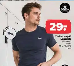 Netto T-shirt męski Lonsdale oferta