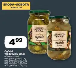 Netto Ogórki Tradycyjny Smak oferta