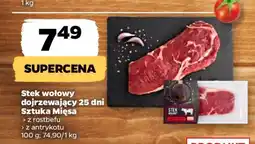 Netto Stek wołowy dojrzewający 25 dni Sztuka Mięsa oferta