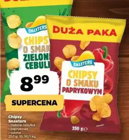 Netto Chipsy Snaxters oferta