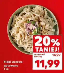 Kaufland Flaki wołowe gotowane 1 kg oferta