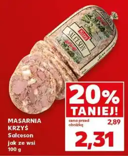 Kaufland Salceson jak ze wsi oferta