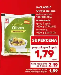 Kaufland K-CLASSIC Oliwki zielone oferta