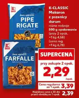 Kaufland K-CLASSIC Makaron z pszenicy durum oferta