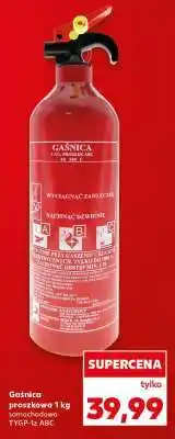 Kaufland Gaśnica proszkowa 1 kg samochodowa TYGP-1z ABC oferta