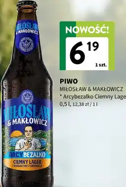 Intermarche PIWO MIŁOSŁAW & MAKŁOWICZ Arcybezalko Ciemny Lager oferta