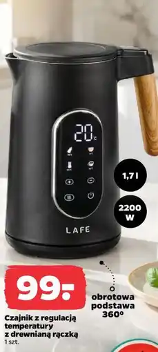 Netto Czajnik z regulacją temperatury z drewnianą rączką oferta