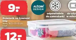 Netto Altom Design Pojemnik na żywność Clip wym. 18,5 x 13 x 6 cm oferta