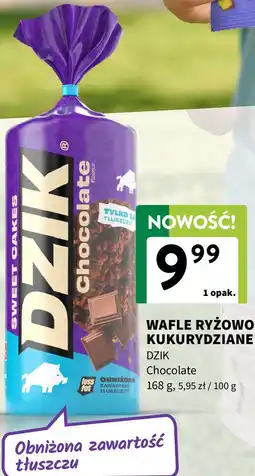 Intermarche DZIK Chocolate Wafle ryżowo-kukurydziane oferta