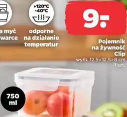 Netto Altom Design Pojemnik na żywność Clip wym. 12,5 x 12,5 x 8 cm oferta