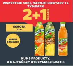 Netto Wszystkie soki, napoje i nektary 1 L Tymbark oferta