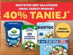 Netto Wszystkie sery sałatkowe (Kortos, Miletto, Arla Apetina, Favita) oferta