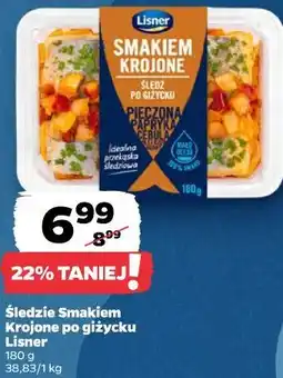 Netto Śledzie Smakiem Krojone po giżycku Lisner oferta