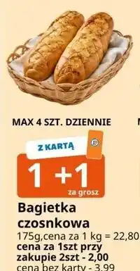 E.Leclerc Bagietka czosnkowa oferta