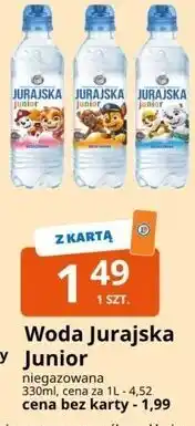 E.Leclerc Woda Jurajska Junior niegazowana oferta