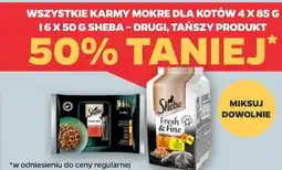 Netto Wszystkie karmy mokre dla kotów 4 x 85 g i 6 x 50 g Sheba oferta