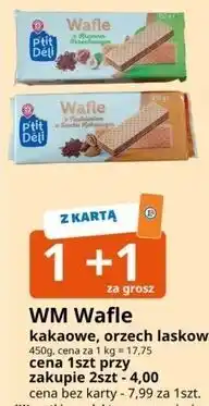E.Leclerc WM Wafle kakaowe, orzech laskowy oferta